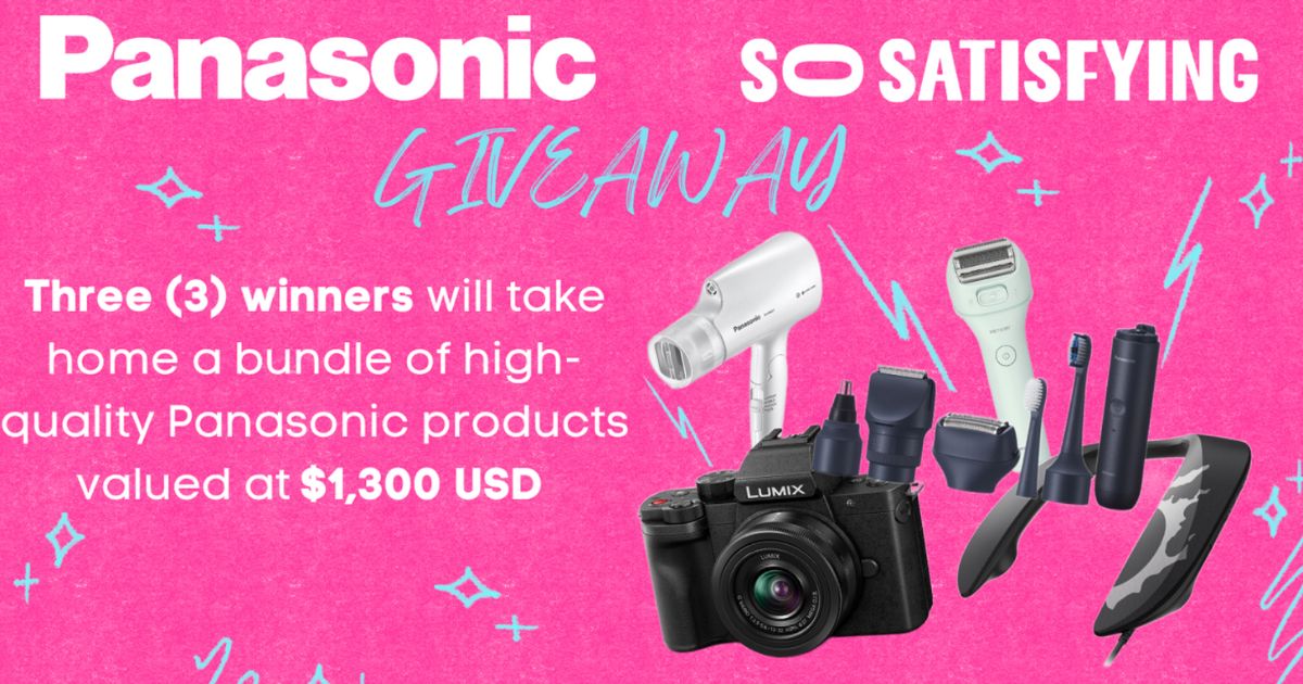 Win High-Quality Panasonic Products - ends Mar 31
