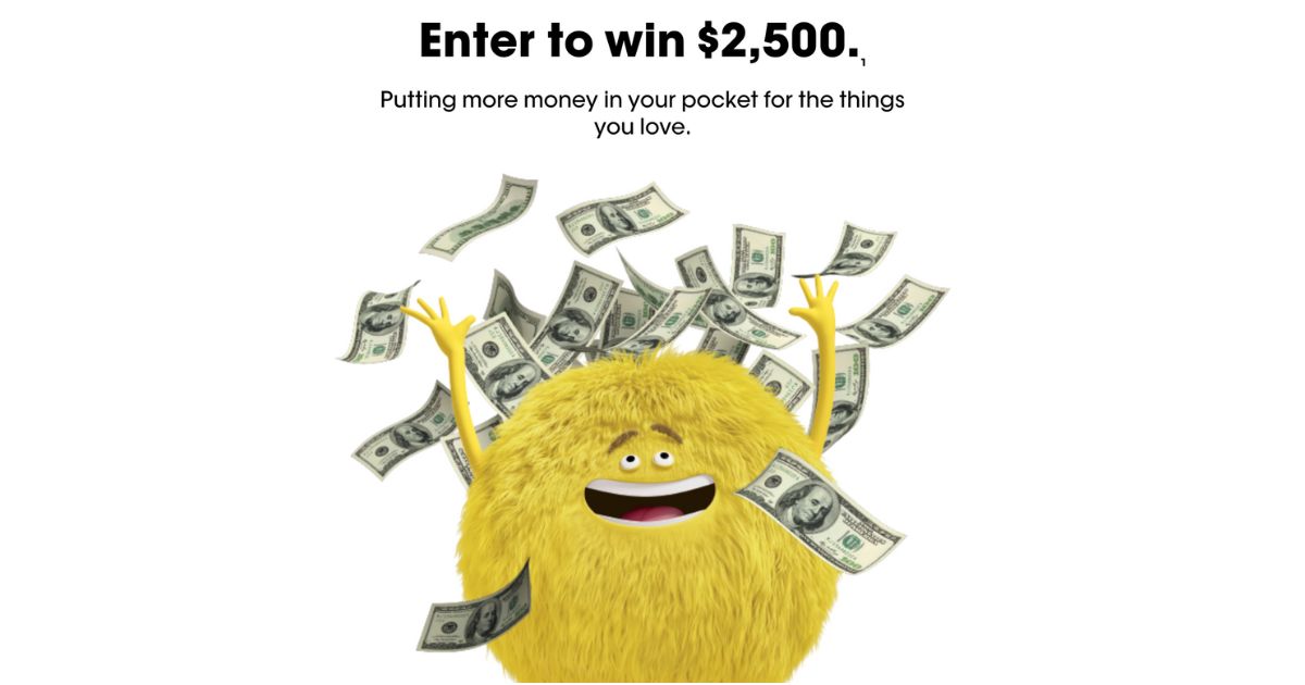 Win a $2,500 Check - ends Apr 6