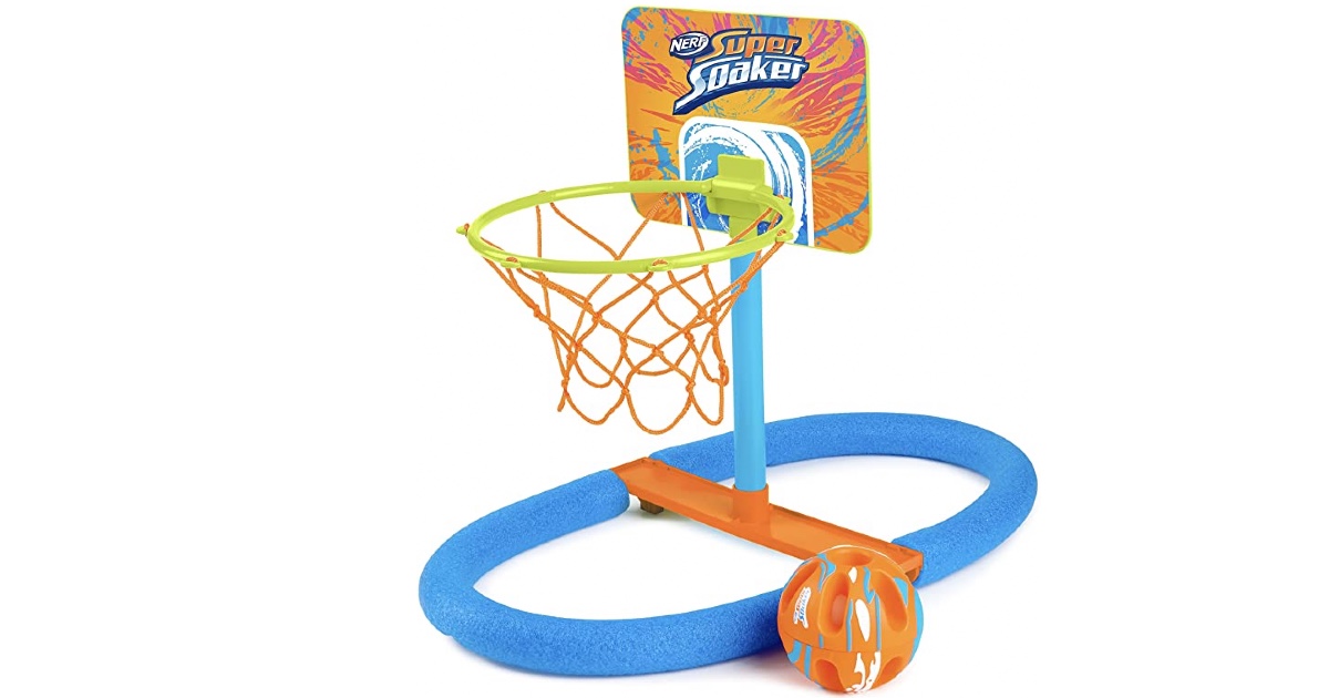 Nerf Super Soaker Dunk It Pool Basketball ONLY 5.69 (Reg. 15) Daily