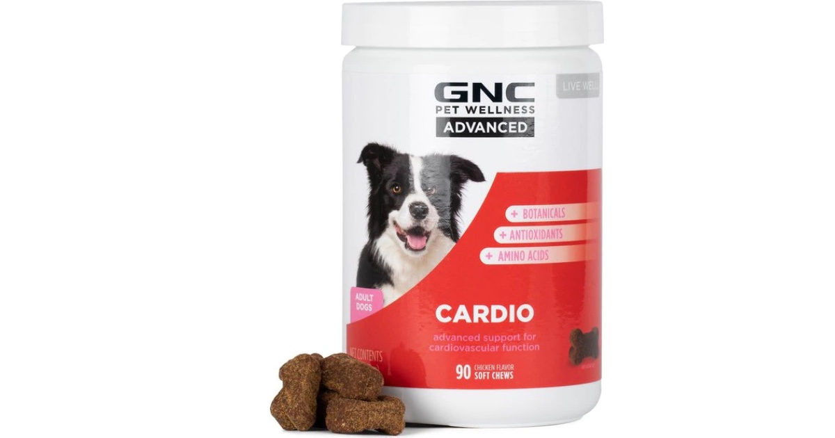 GNC Cardio Pet Chews ONLY $4.9...