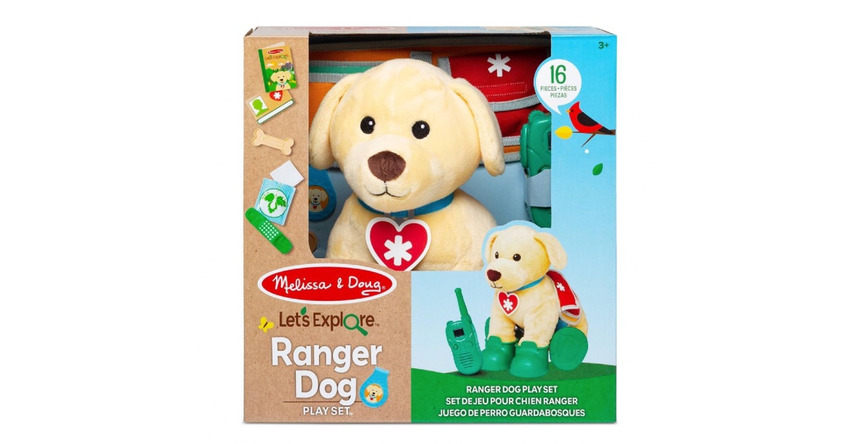 Melissa and Doug Rescue Ranger Dog ONLY $7.49 (Reg $25)