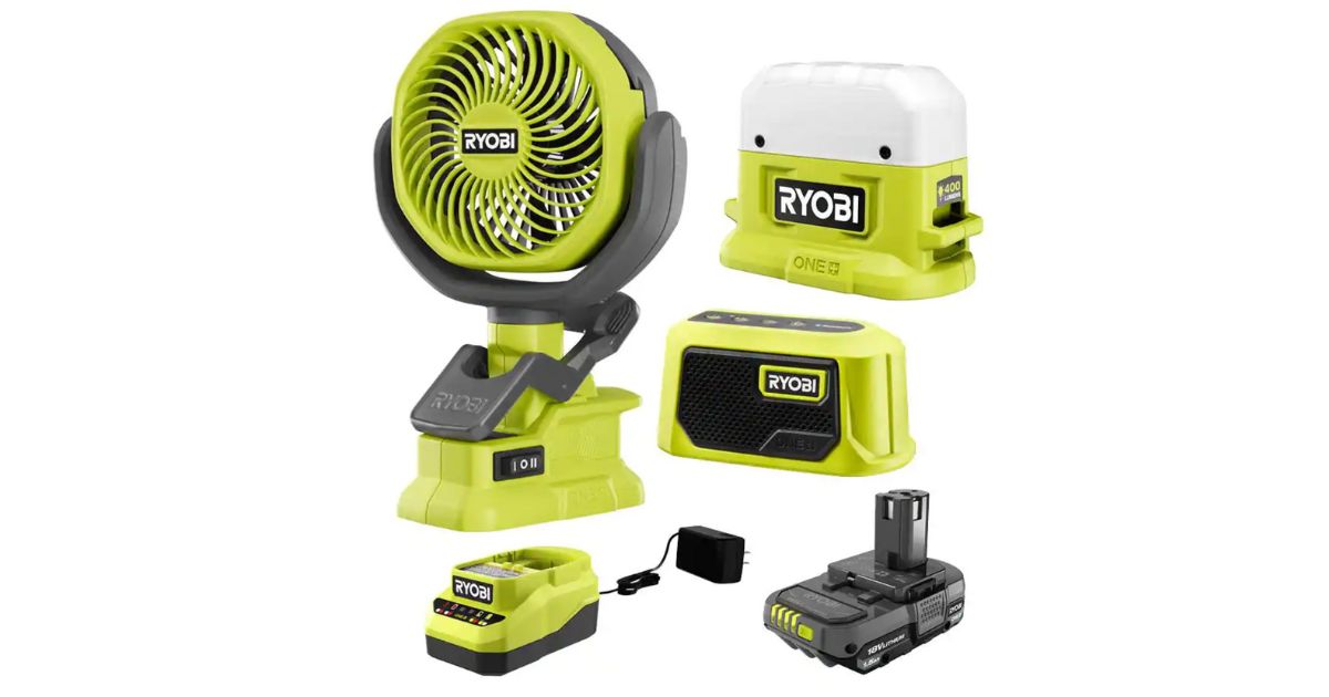 Ryobi Tools Camper’s Kit at Home Depot