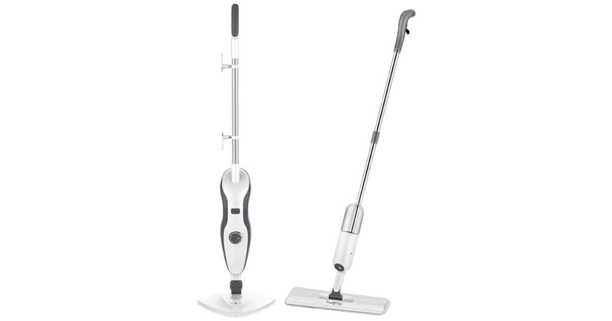 Steam Mop & Spray Mop ONLY 49.99 (Reg 160) Daily Deals & Coupons