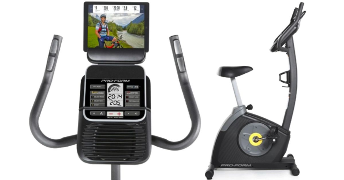 proform cycle trainer 300 ci upright exercise bike