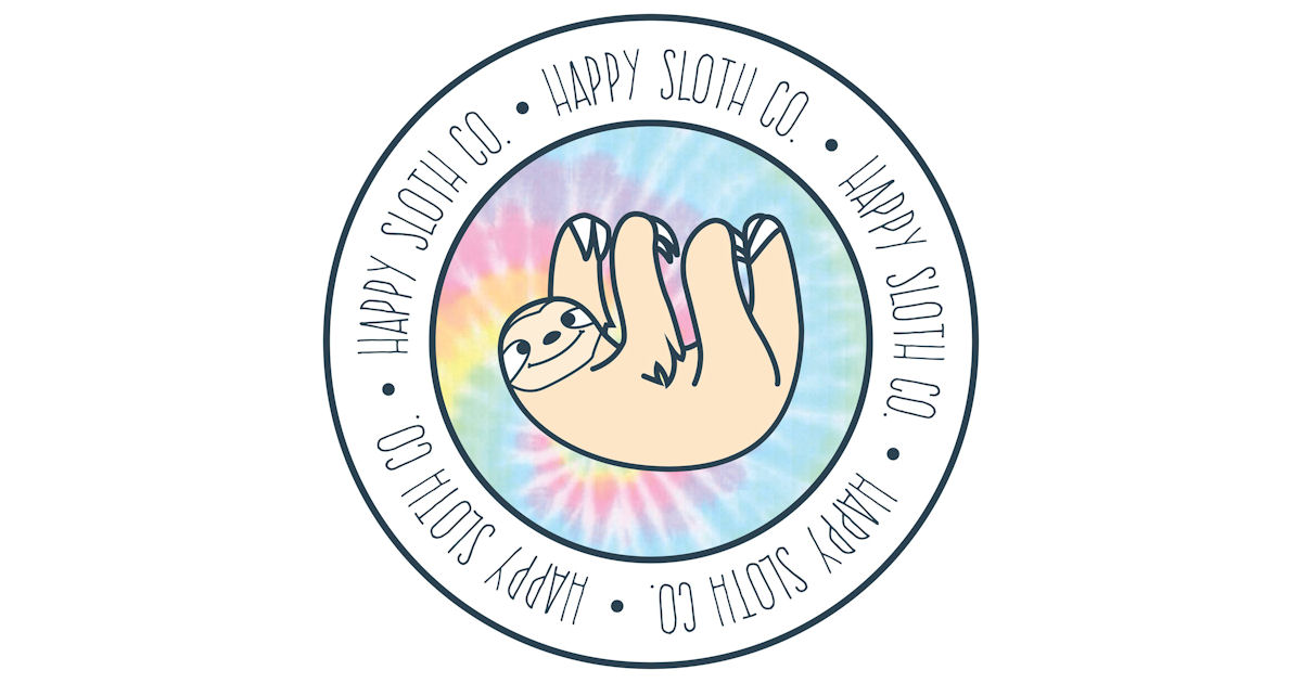 FREE Happy Sloth Co. Sticker