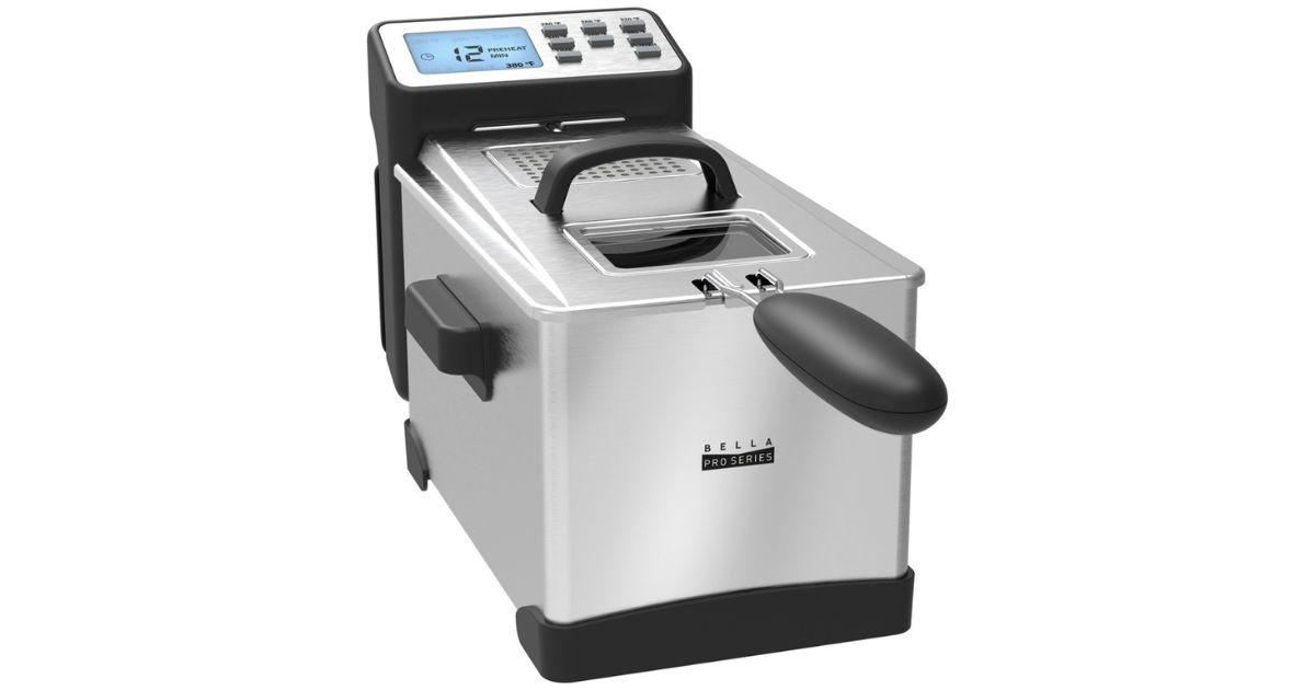 Bella Pro Digital Deep Fryer ONLY 29.99 (Reg 80) Daily Deals & Coupons