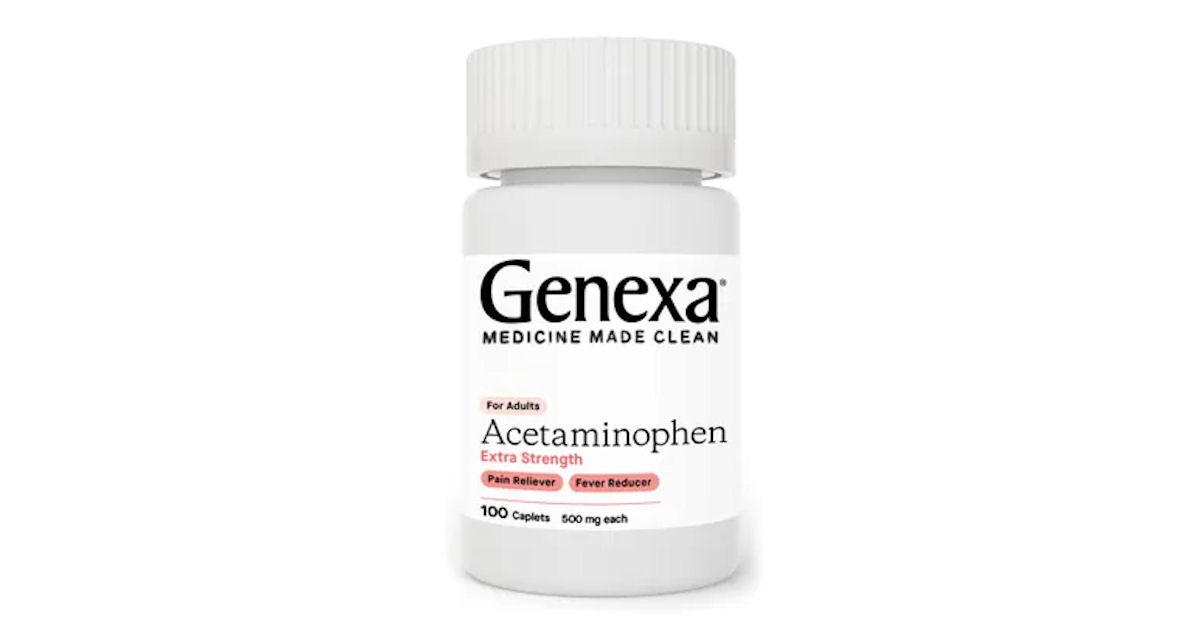 Free Genexa Acetaminophen Extra Strength Tablets Free Product Samples