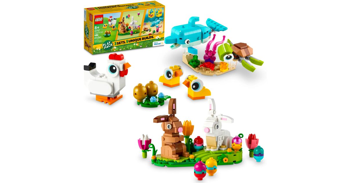 LEGO Animal Play Pack Easter Gift 