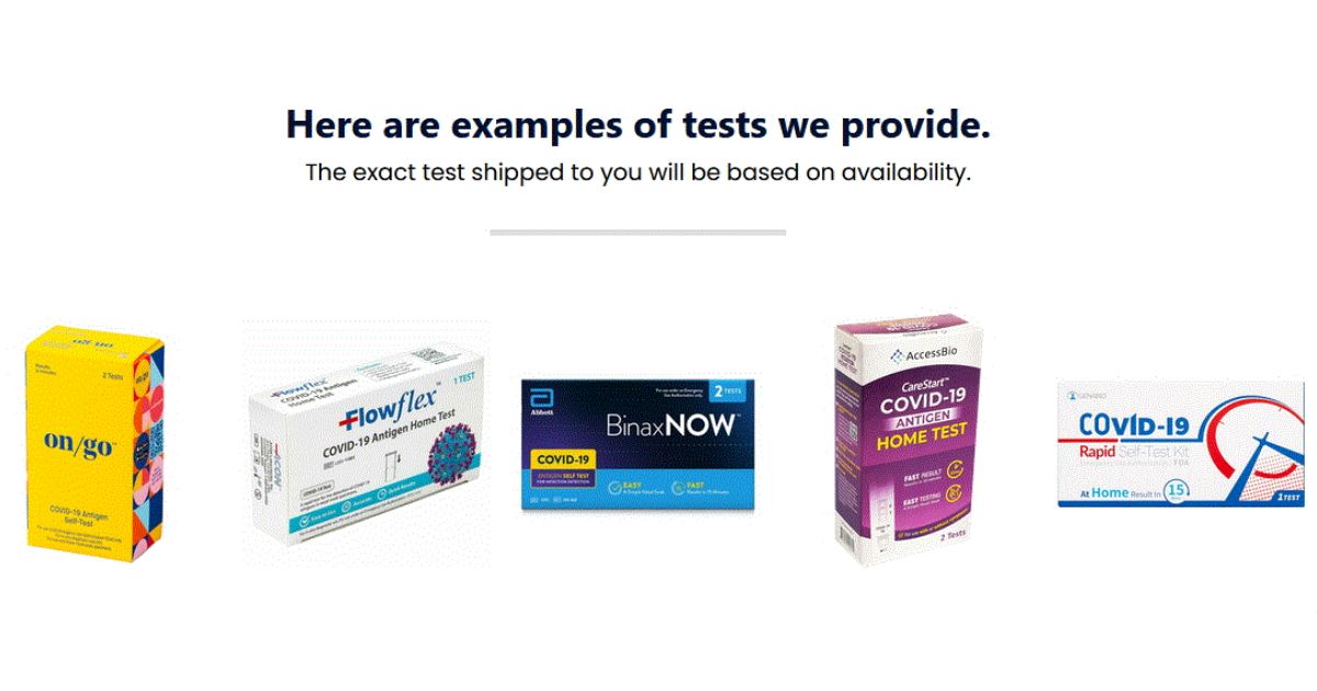 medical test kits