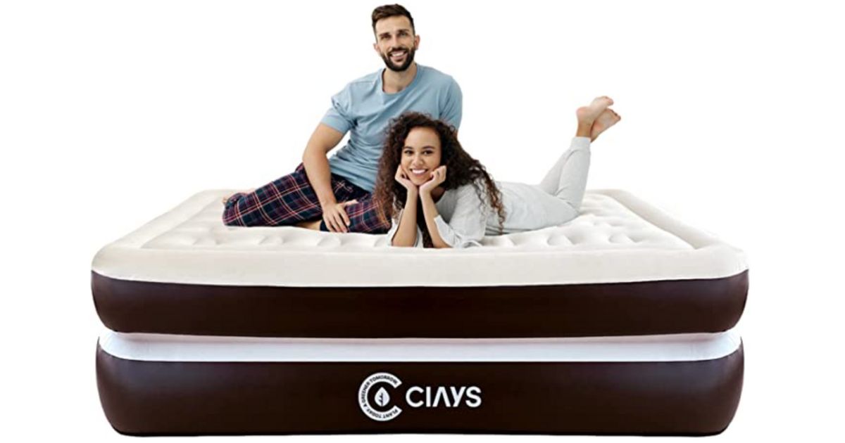 Air Mattress with Builtin Pump ONLY 42.34 (Reg 80) Daily Deals