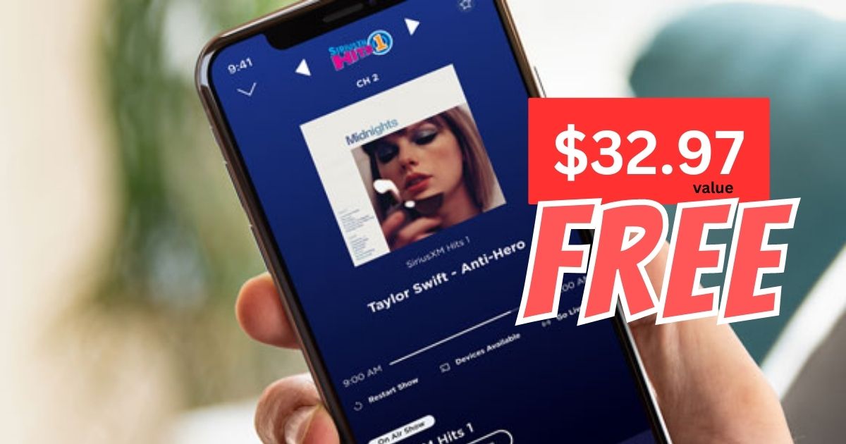 siriusxm free trial 3 months