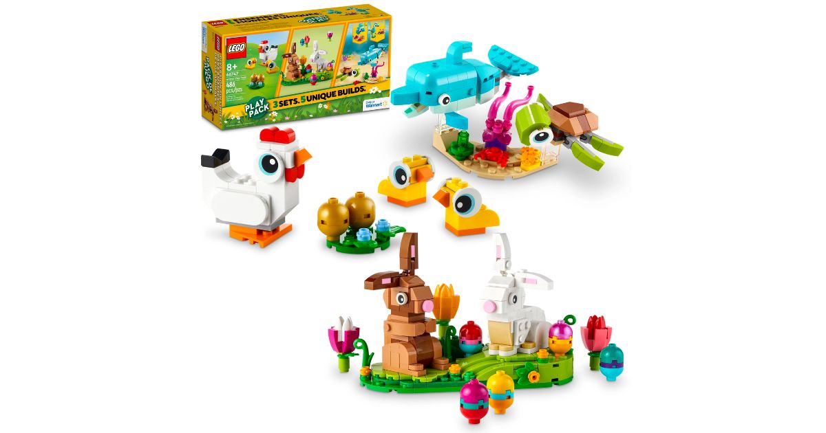 LEGO Animal Play Pack Set 486-Piece