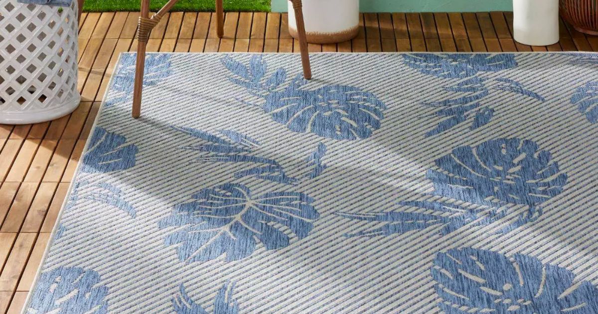 Tommy Bahama Palm Indoor/Outdoor Rug ONLY 25.45 (Reg 67) Daily