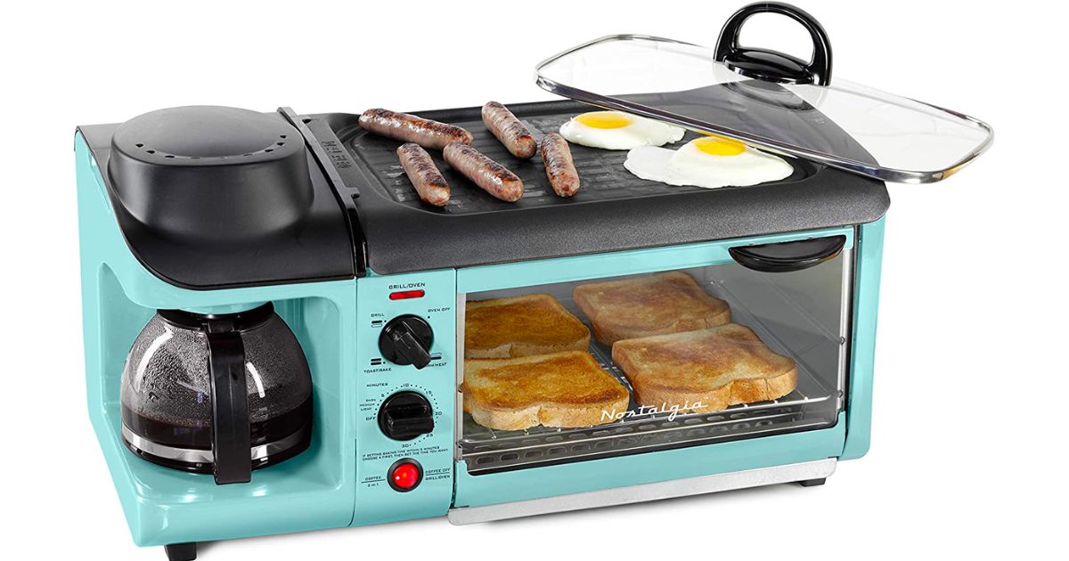 Nostalgia Retro 3-in-1 Breakfast Station 