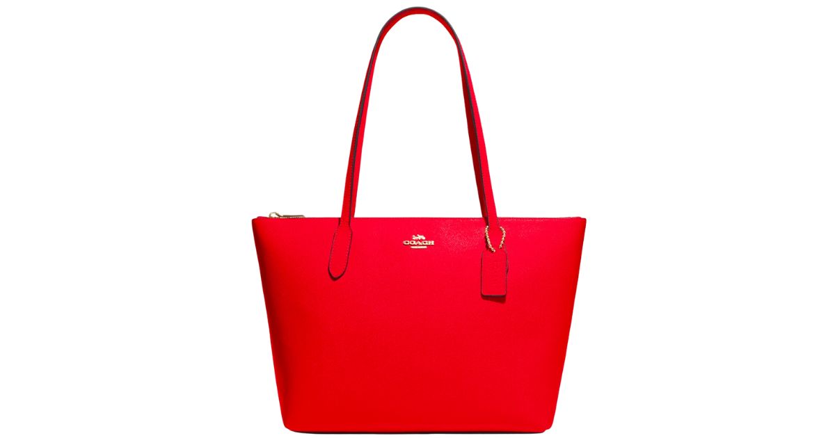 Coach Outlet Zip Top Tote
