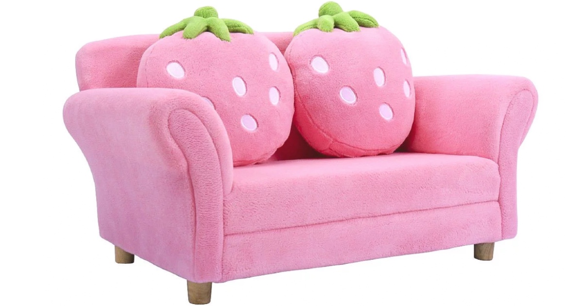 Castaway Strawberry Couch at Walmart