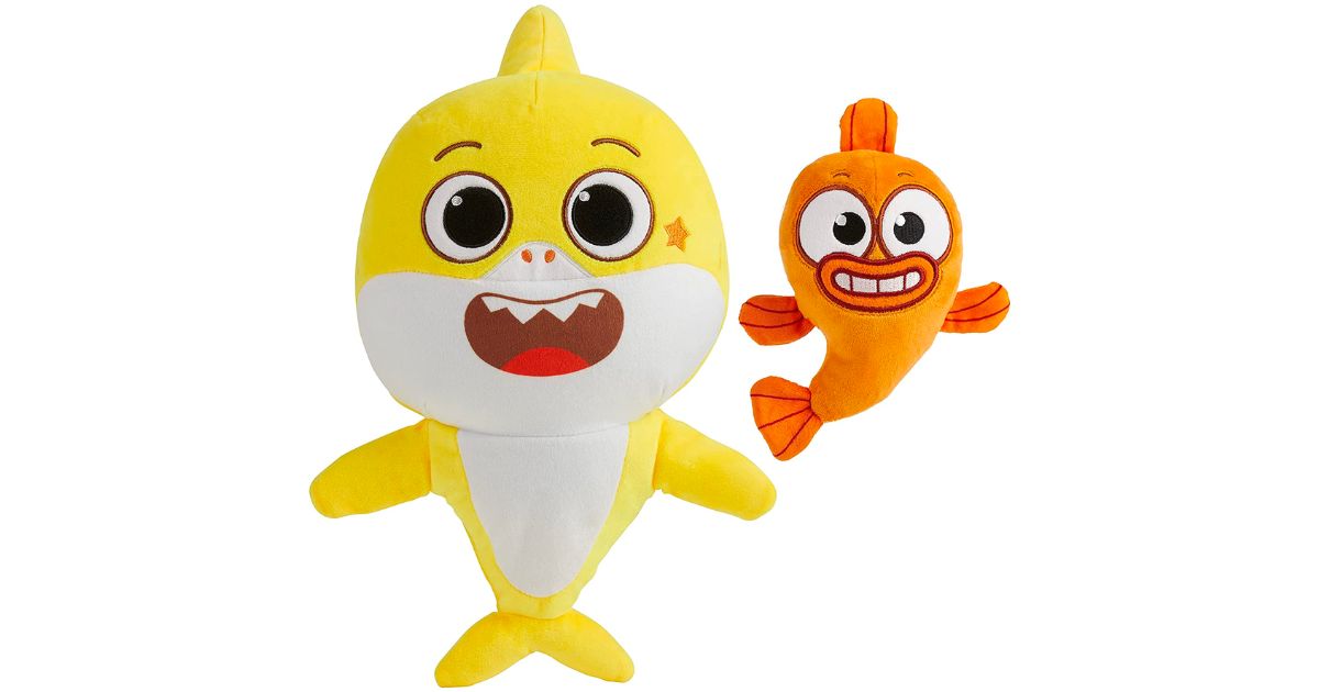 Baby Shark Musical Plush Toys 2-Pk