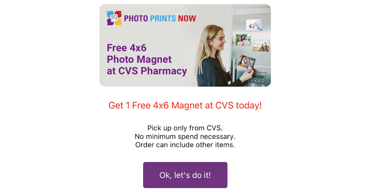 4x6 Photo Magnets, Design your own Photo Magnet