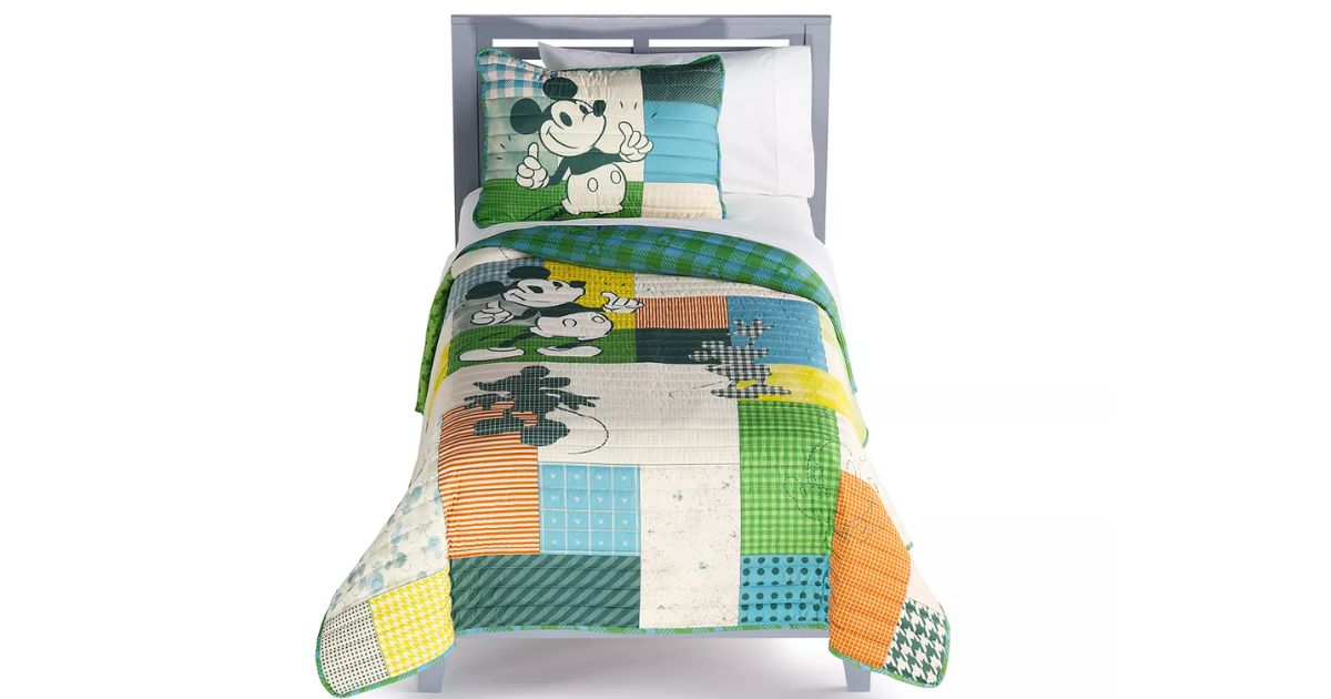 Disney's Mickey Quilt Set 