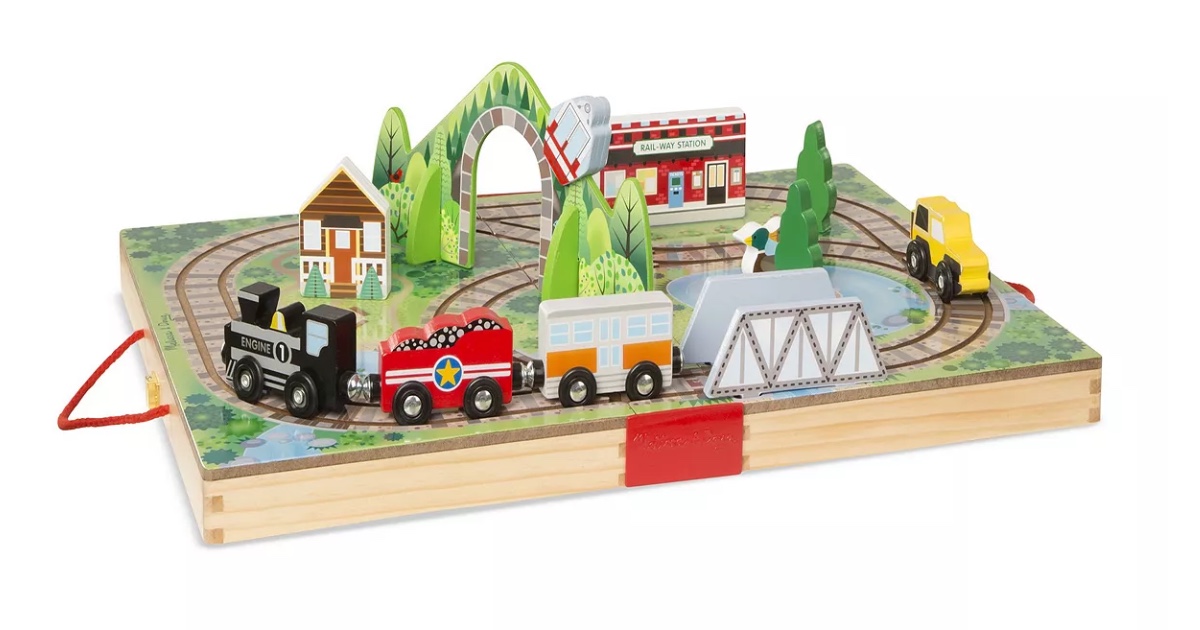 Melissa And Doug Take-Along Railroad ONLY $21.99 (Reg $44.99) - Deals ...