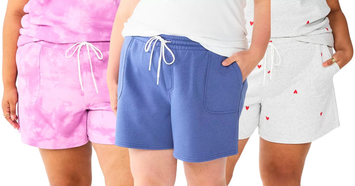 Plus Size Sonoma Goods Fleece Shorts