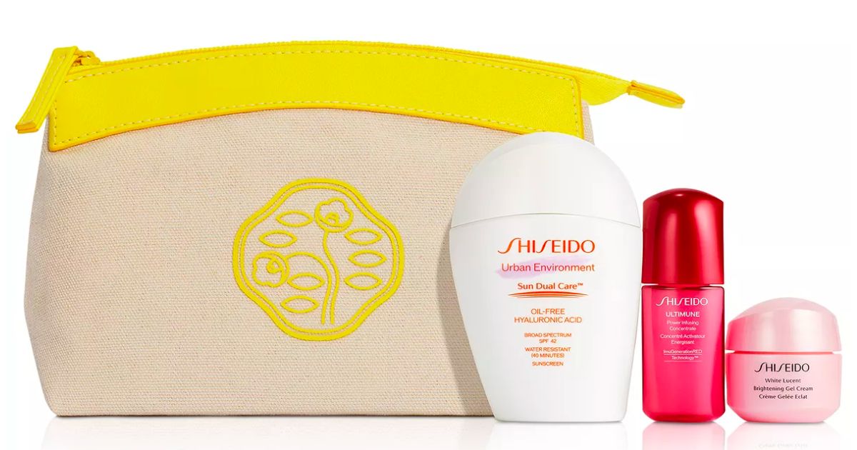 Shiseido 4-Pc Sunscreen & Skincare Set 