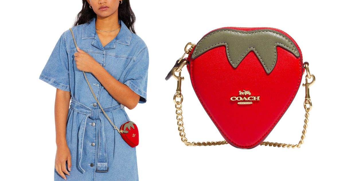Coach Outlet Strawberry Coin C...