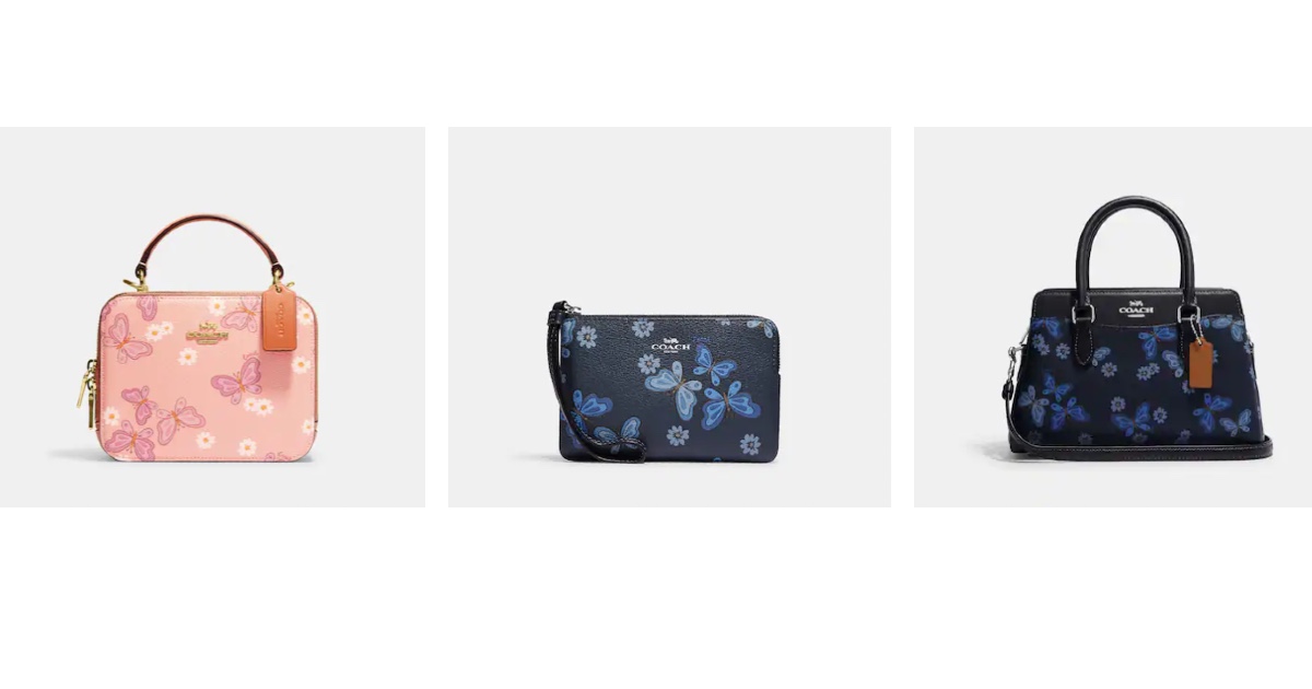 Coach Butterfly Collection Mothers Day Gifts 65 Off + Free Ship