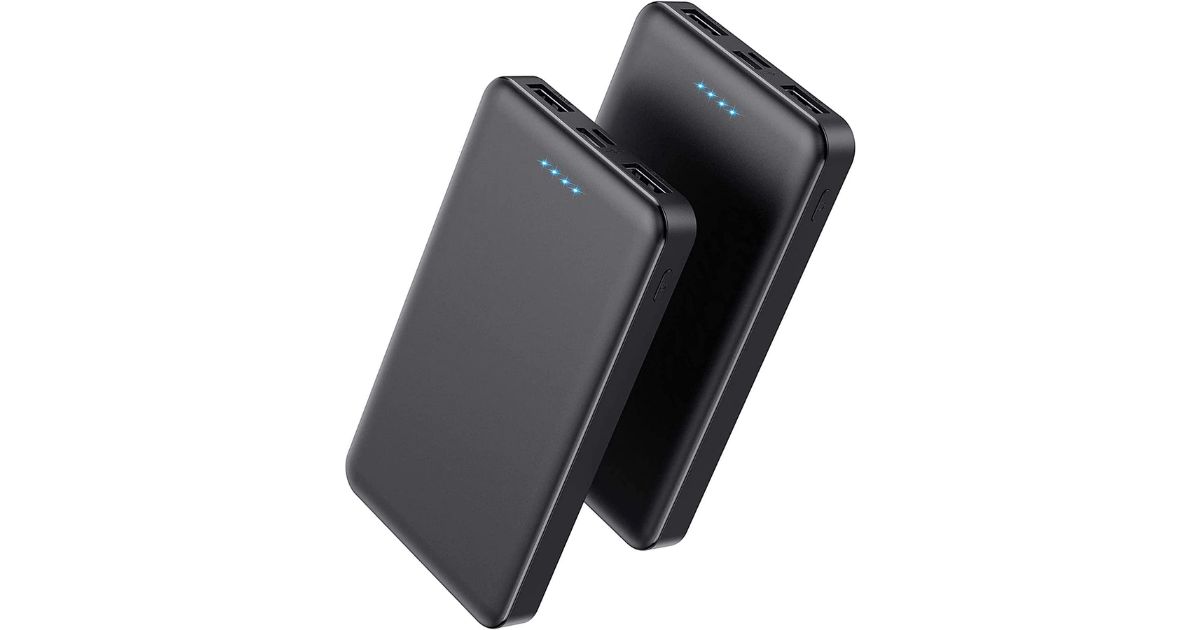 Portable Phone Charging Bank 2-Pack