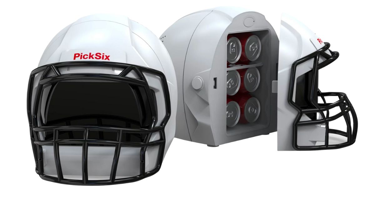 4-Liter Football Helmet Mini Fridge