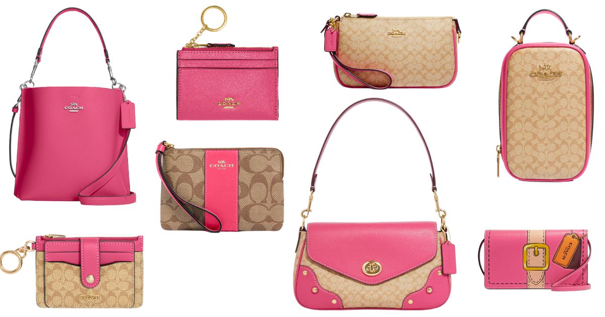 Coach Outlet Think Pink: