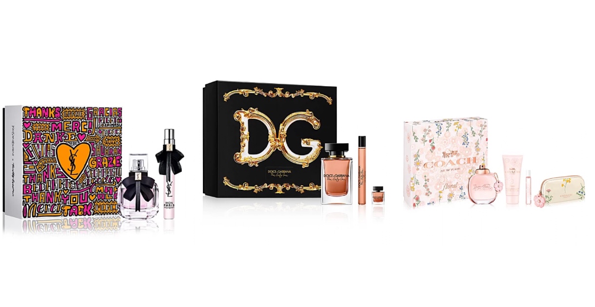 Designer Perfume Gift Sets up to 50 Off + 15 off Coupon Daily Deals