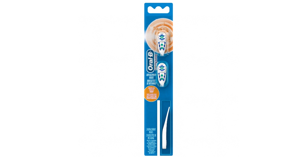 Free Moneymaker OralB Complete Deep Clean Replacement Heads Daily