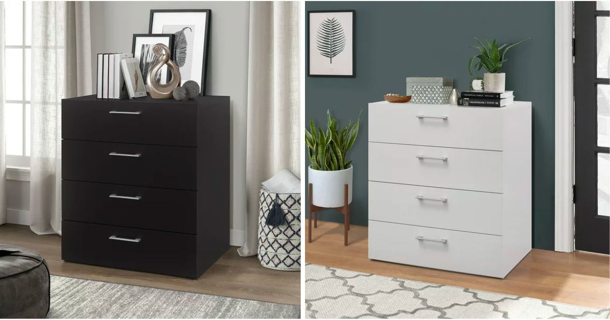 Lundy 4-Drawer Dresser at Walmart