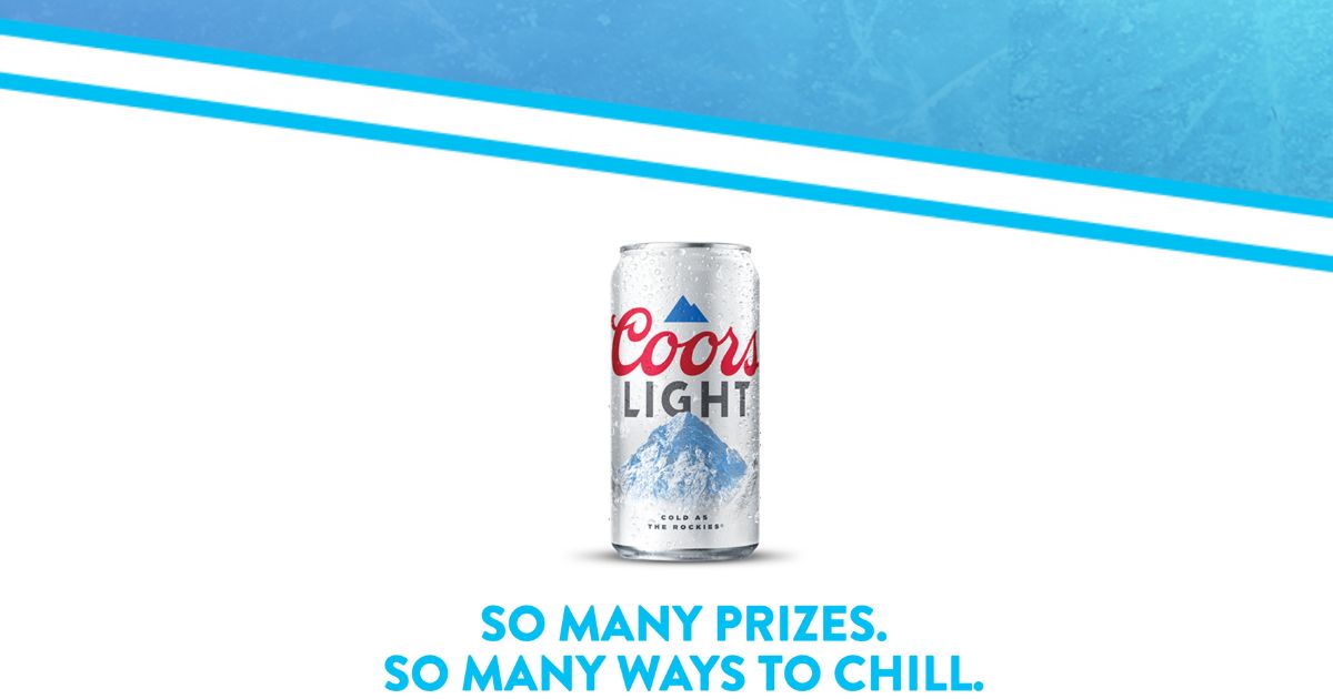 Win 1 of 2,654 Prizes of Coors Light Instant Win Game Free