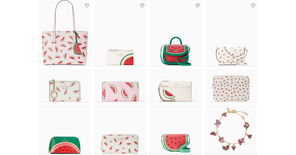 Kate Spade Watermelon Collection