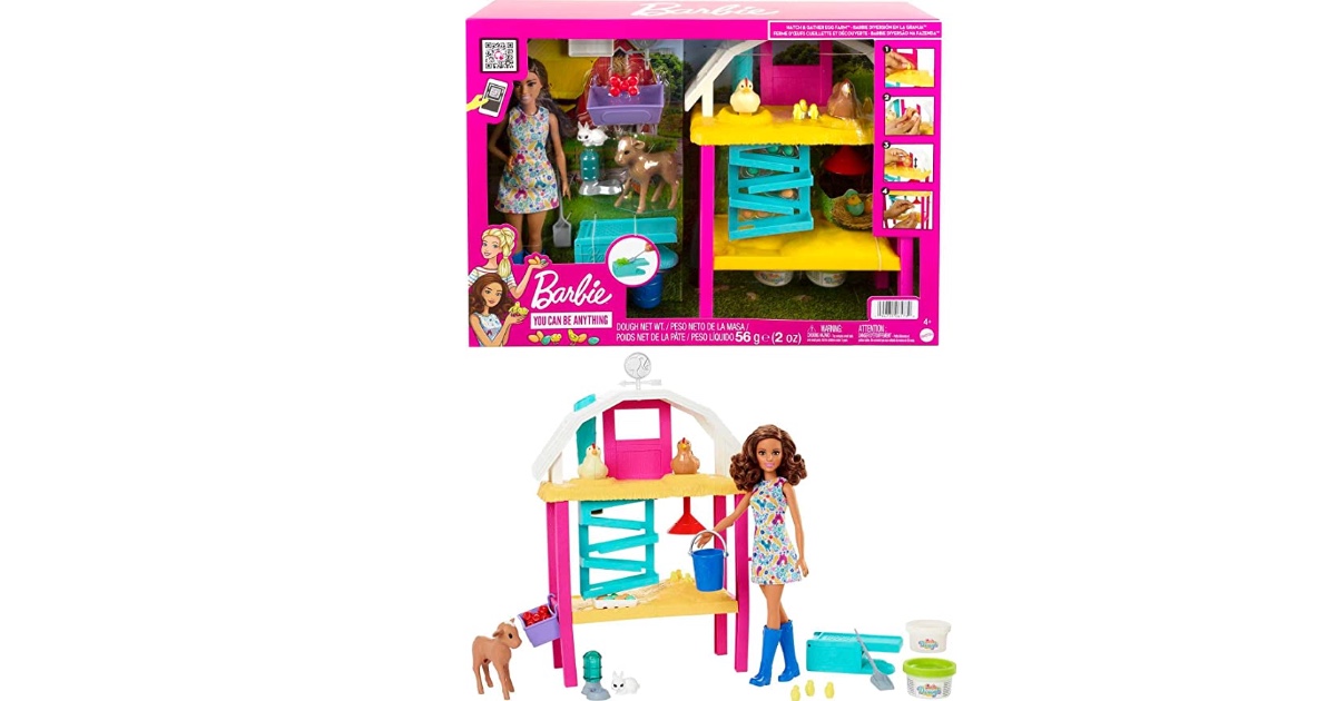 Barbie Playset at Amazon