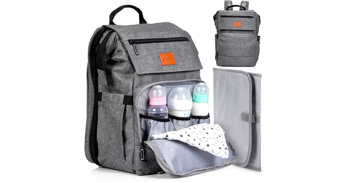 Diaper Bag Backpack at Amazon