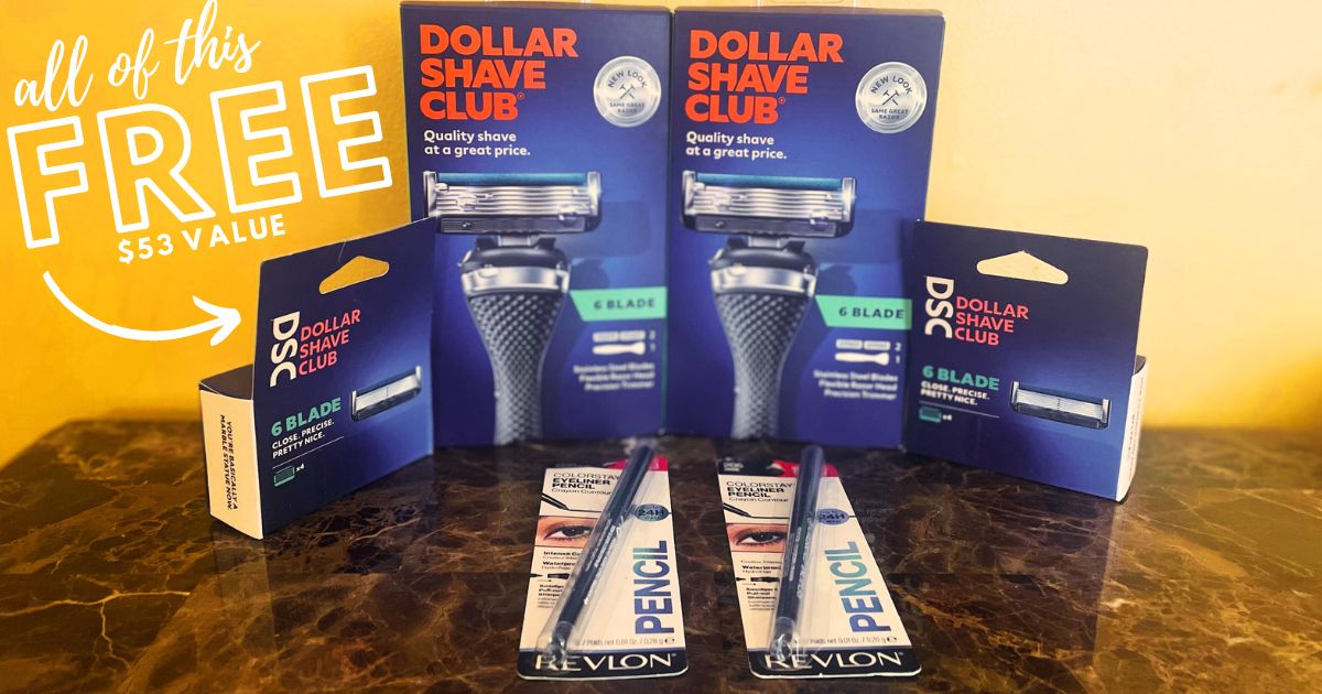 Dollar Shave Club and Revlon at Walmart