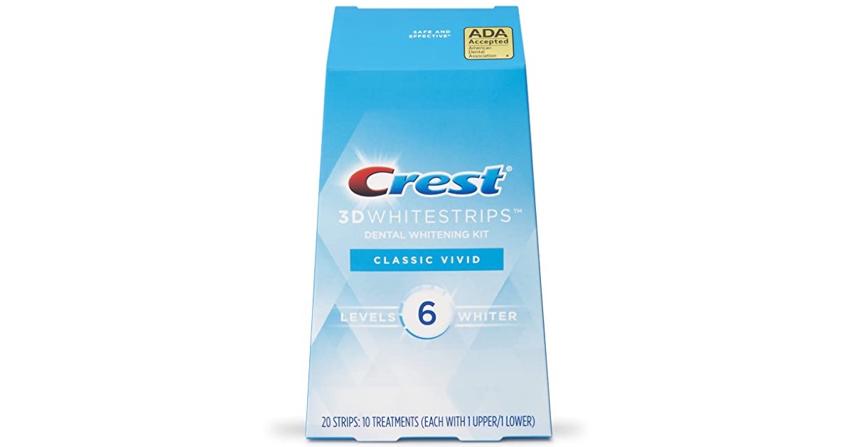 Crest Whitestrips at Amazon