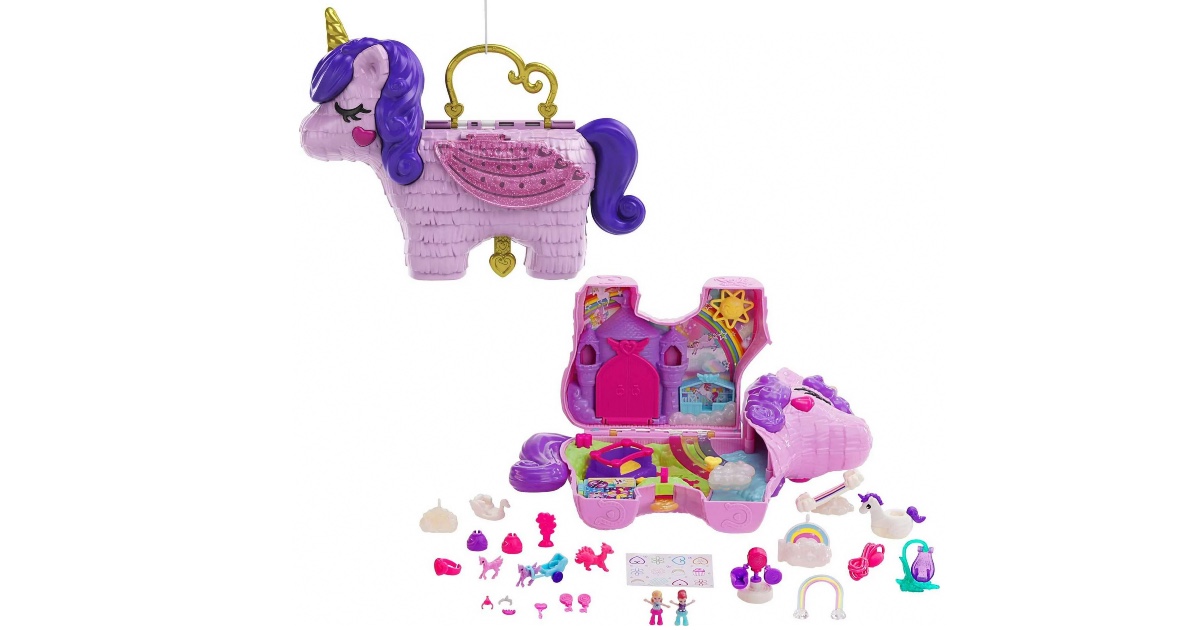 Polly Pocket 2-in-1 Unicorn Pa...