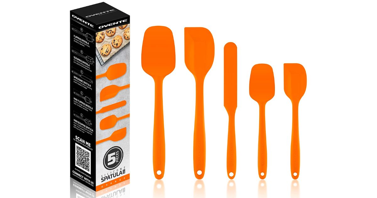 Silicone Cooking Utensils Set at Amazon