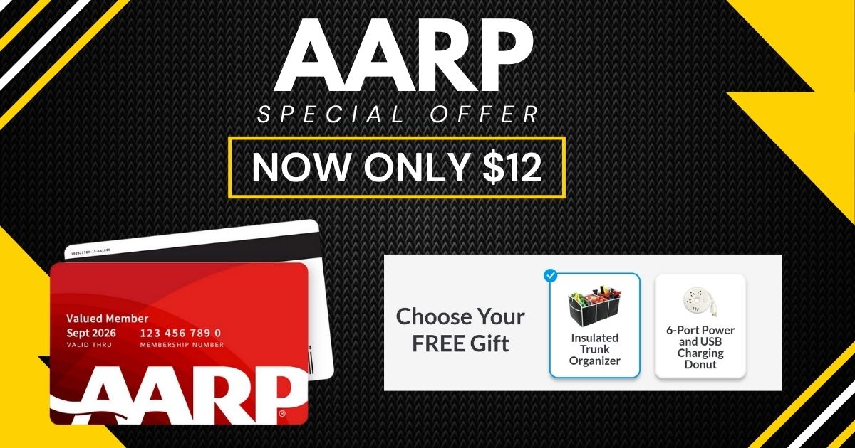 AARP Membership Flash Sale - NOW ONLY $9 + Two FREEBIES