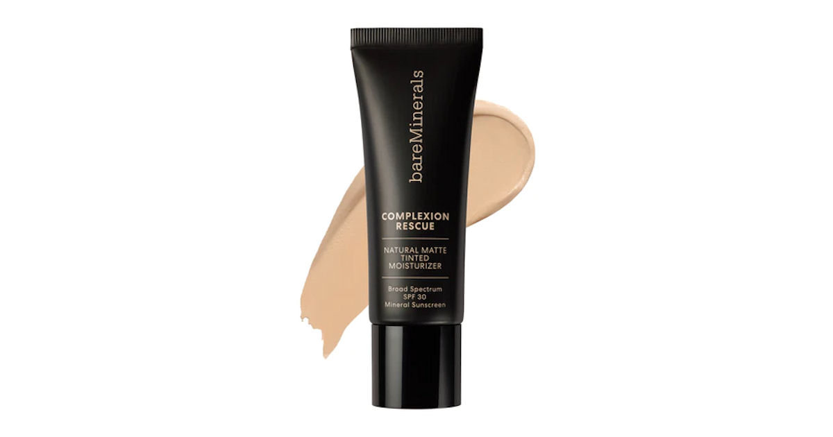Free Bare Minerals COMPLEXION RESCUE Tinted Moisturizer Sample Free