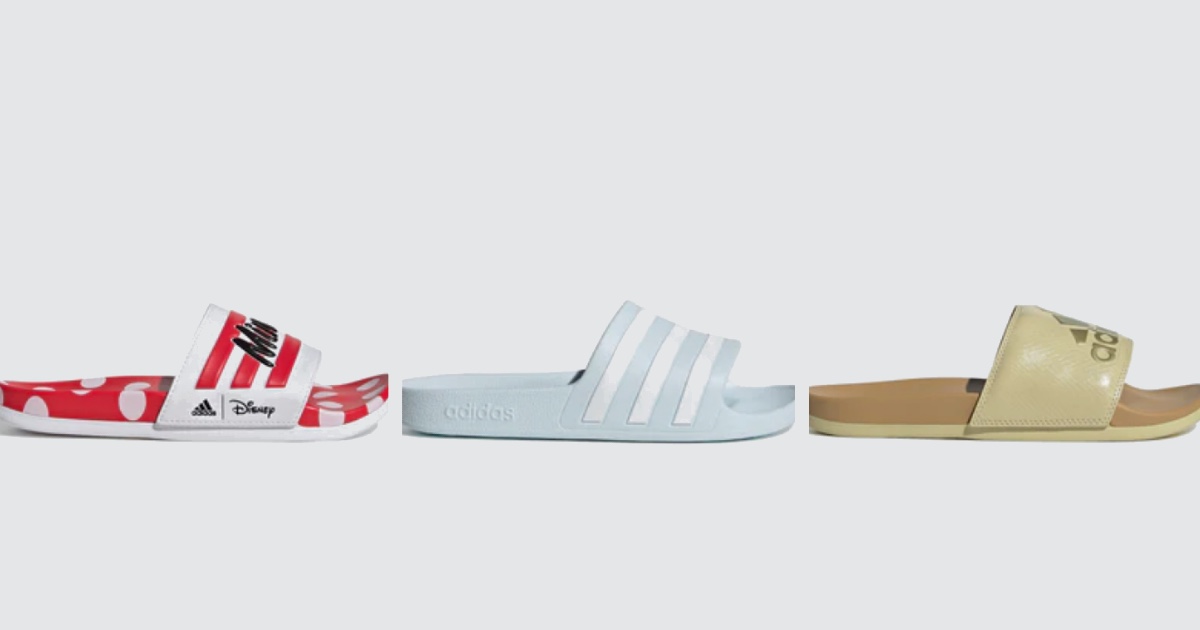 Adidas Slides at Shop Premium Outlet