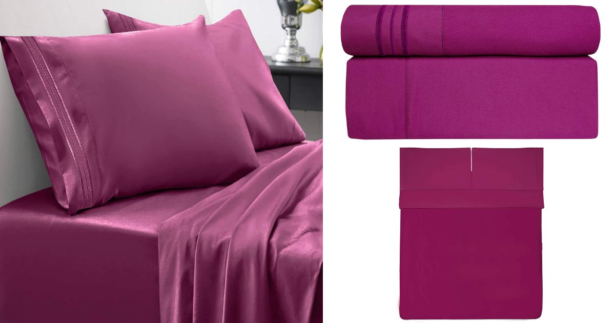 4-Piece King Sheet Set