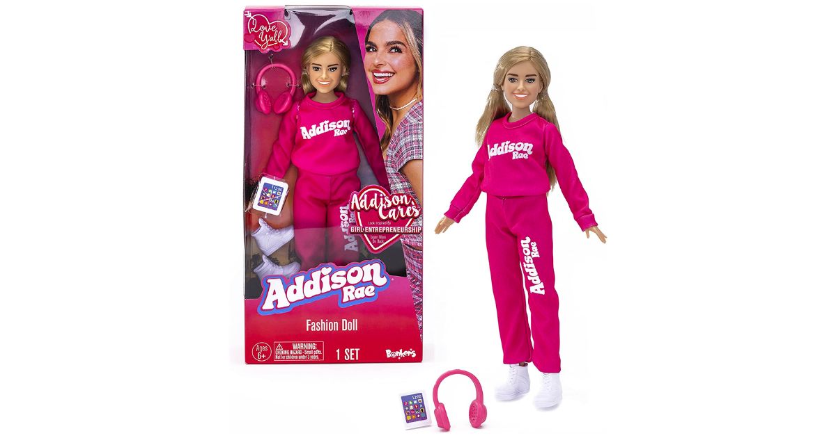 Addison Rae Fashion Doll ONLY 7.59 (Reg 14) Daily Deals & Coupons