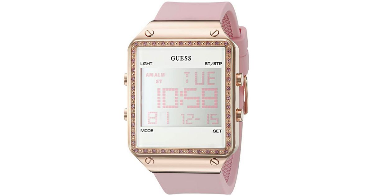GUESS 55mm Digital Watch at Amazon