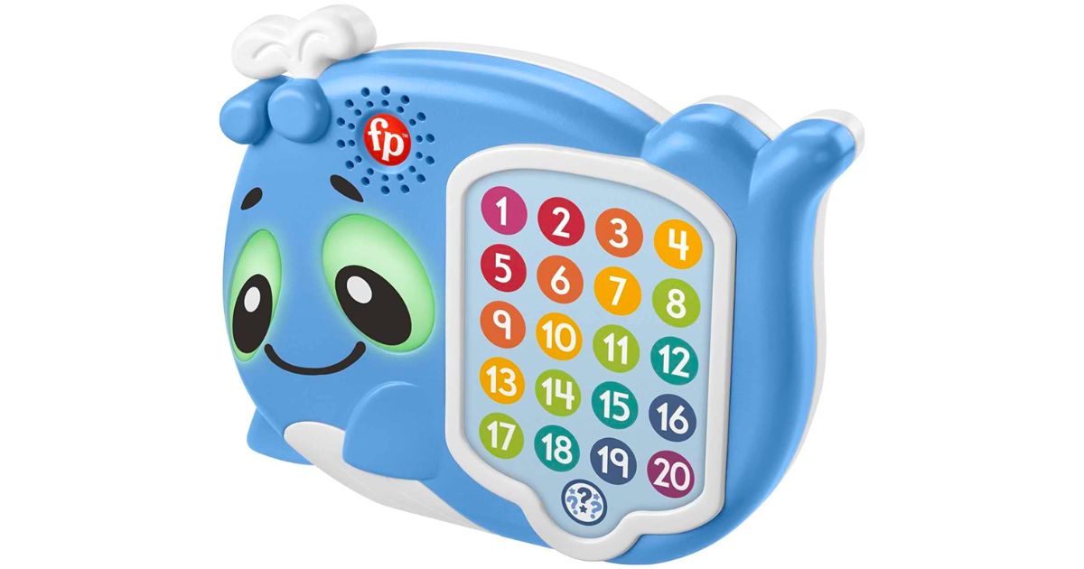 Fisher-Price Musical & Quiz Whale Learning