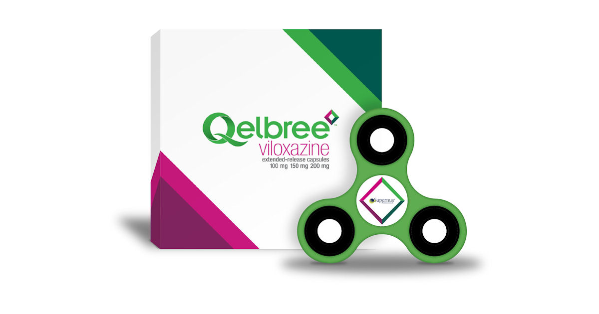 FREE Qelbree Fidget Spinner